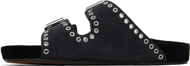 Isabel Marant Black Lennyo Sandals - Image 3