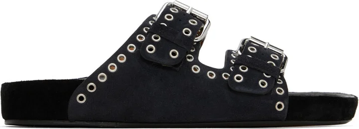 Isabel Marant Black Lennyo Sandals