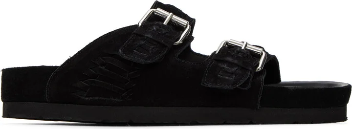 Isabel Marant Black Lennyo Sandals