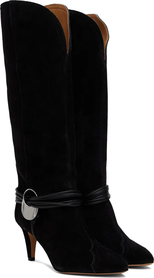 Isabel Marant Black Lestany Boots - Image 4