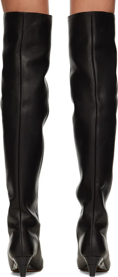 Isabel Marant Black Lisali Tall Boots - Image 2