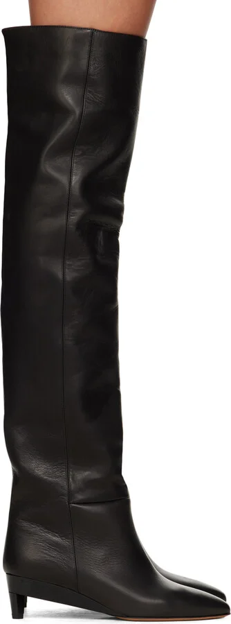 Isabel Marant Black Lisali Tall Boots