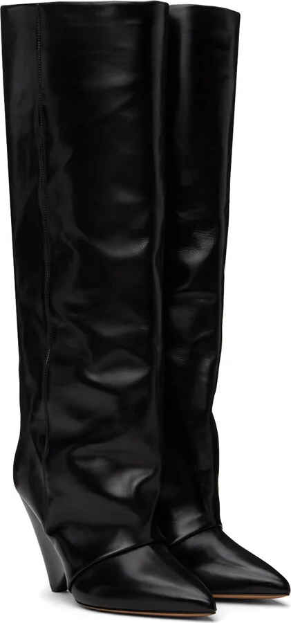 Isabel Marant Black Lyena Boots - Image 4