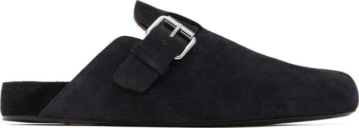 Isabel Marant Black Mirvinh Slippers