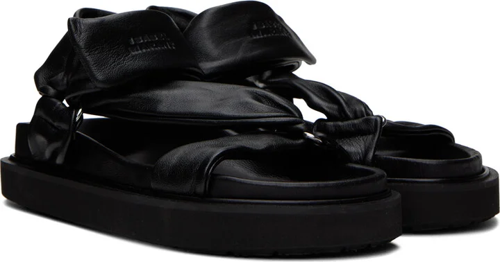 Isabel Marant Black Naori Sandals - Image 4