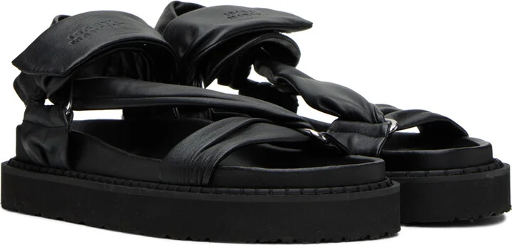 Isabel Marant Black Naori Sandals - Image 4