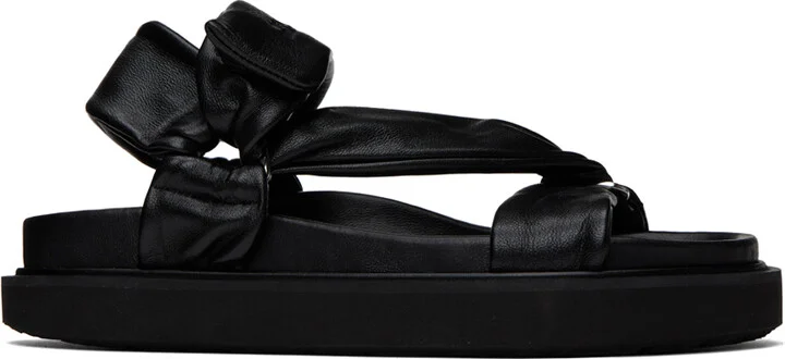 Isabel Marant Black Naori Sandals