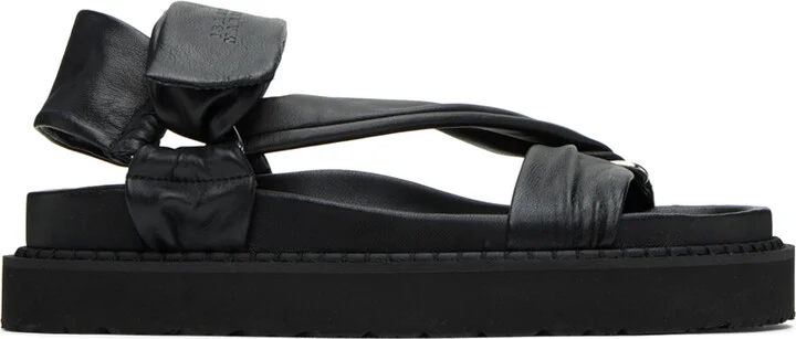 Isabel Marant Black Naori Sandals