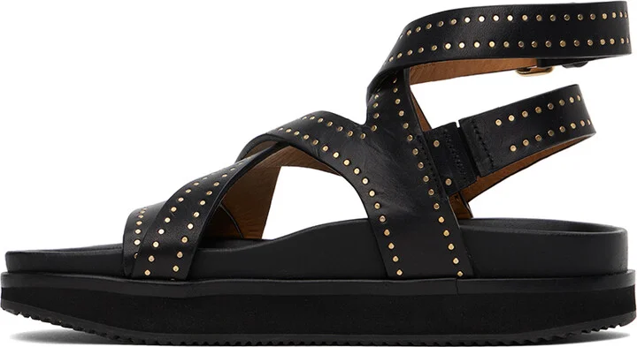Isabel Marant Black Neryse Sandals - Image 3