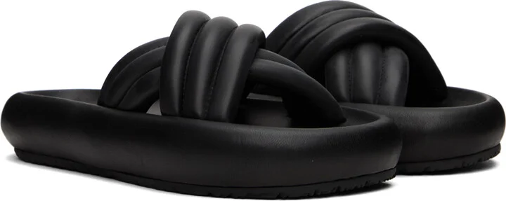 Isabel Marant Black Niloo Flat Sandals - Image 4