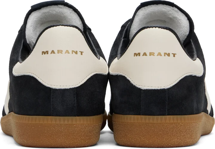 Isabel Marant Black & Off-White Bryce Sneakers - Image 2