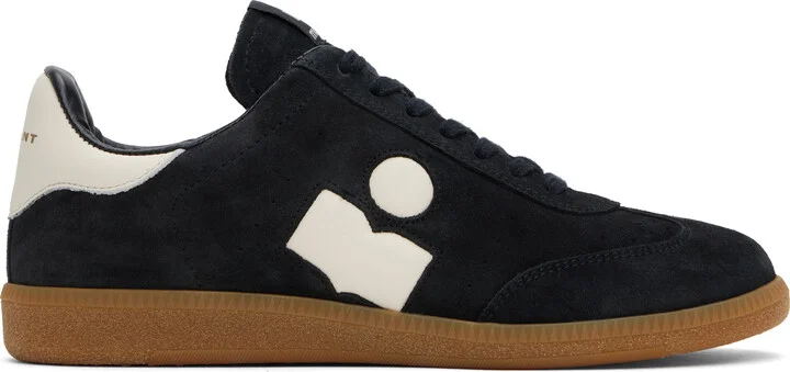 Isabel Marant Black & Off-White Bryce Sneakers