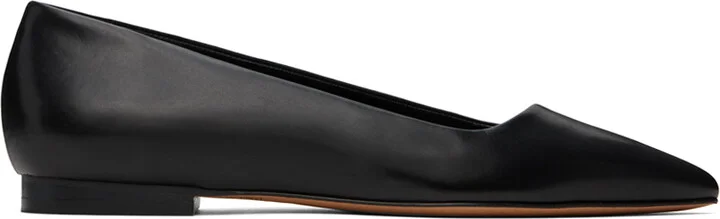 Isabel Marant Black Olisa Ballerina Flats