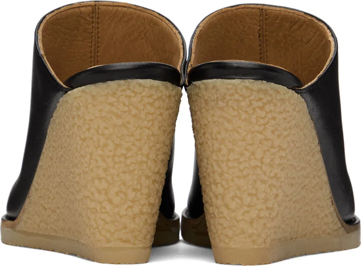 Isabel Marant Black Takita Wedge Mules - Image 2