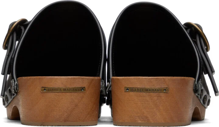 Isabel Marant Black Thalie Clogs - Image 2