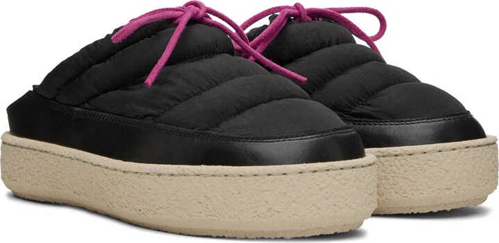Isabel Marant Black Zikee Slippers - Image 4