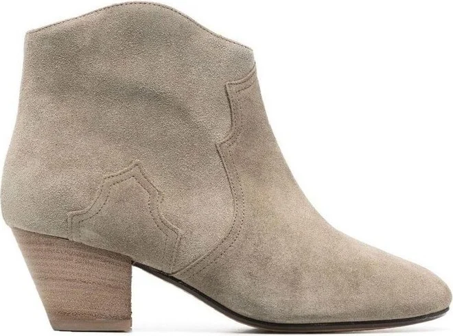 Isabel Marant Block Heel Ankle Boots