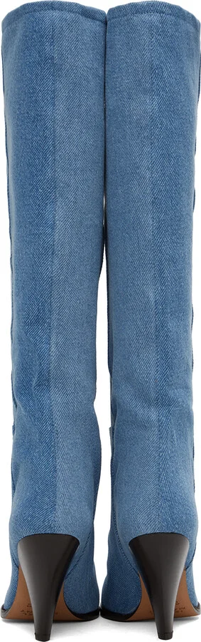 Isabel Marant Blue Ririo Boots - Image 2