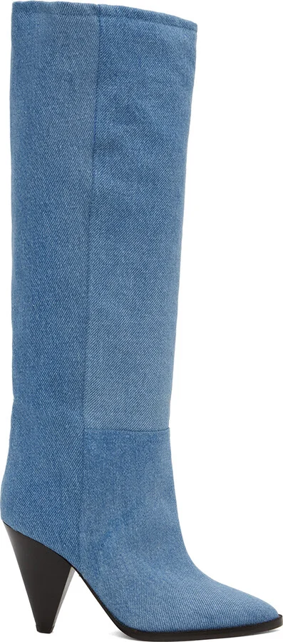 Isabel Marant Blue Ririo Boots