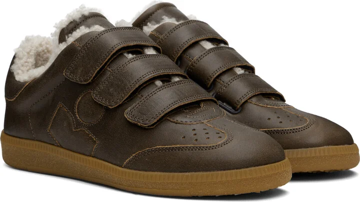 Isabel Marant Brown Beth Sneakers - Image 4