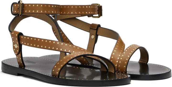 Isabel Marant Brown Jopee Sandals - Image 4