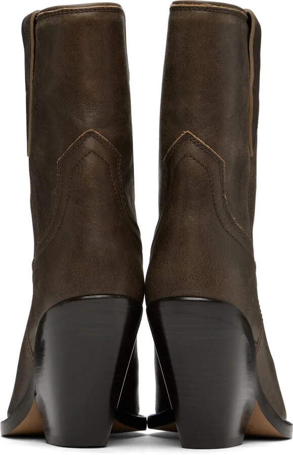 Isabel Marant Brown Leyane Boots - Image 2