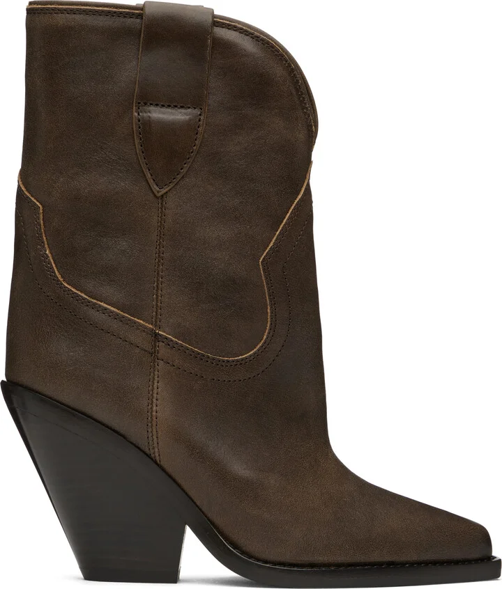 Isabel Marant Brown Leyane Boots