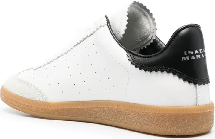 Isabel Marant Bryce Leather Sneakers - Image 4