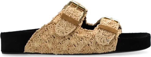 Isabel Marant Buckle-Strap Open Toe Sandals