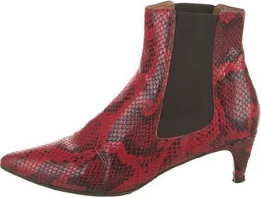 Animal Print, Black, Red