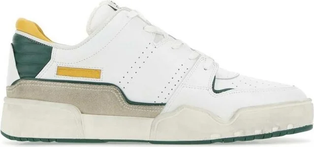 Isabel Marant Colour-Block Round Toe Sneakers