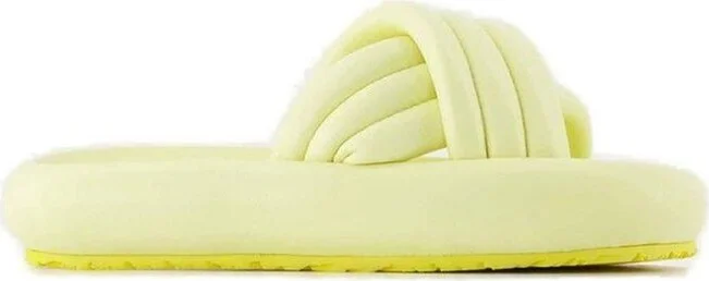 Isabel Marant Cross-Strap Slip-On Platform Slides