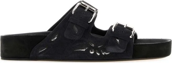 Isabel Marant Cut-Out Slip-On Sandals