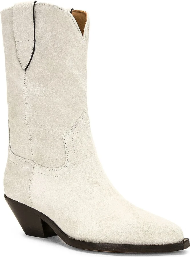Isabel Marant Dahope Boot in White - Image 2