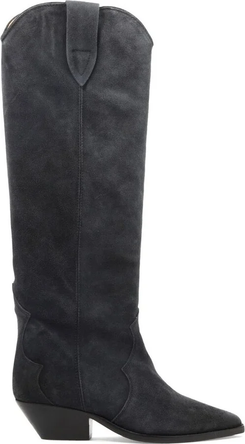 Isabel Marant Denvee Pointed-Toe Knee-Length Boots