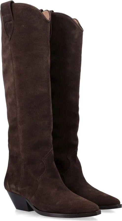 Isabel Marant Denvee Suede Cowboy Boots - Image 2