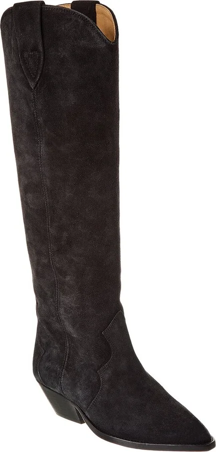 Isabel Marant Denvee Suede Knee-High Boot
