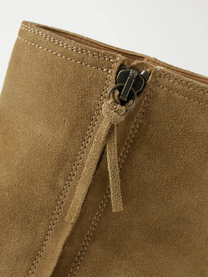 Isabel Marant - Deone Suede Ankle Boots - Brown - Image 4