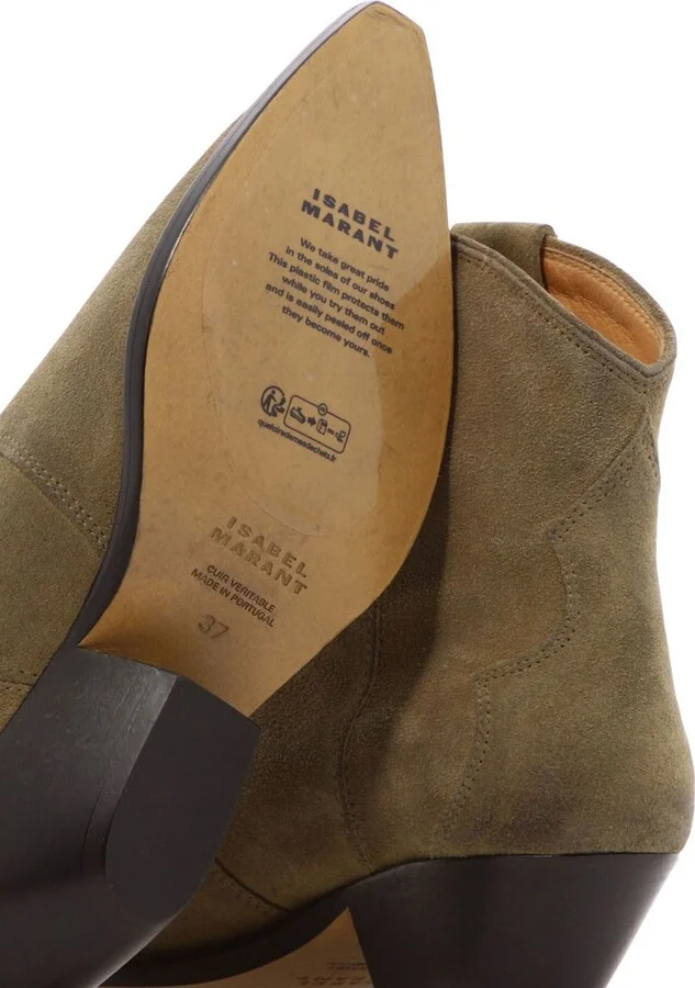 Isabel Marant Dewina Suede Ankle Boots - Image 5
