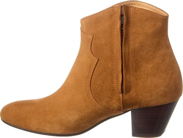Isabel Marant Dicker Suede Bootie - Image 2