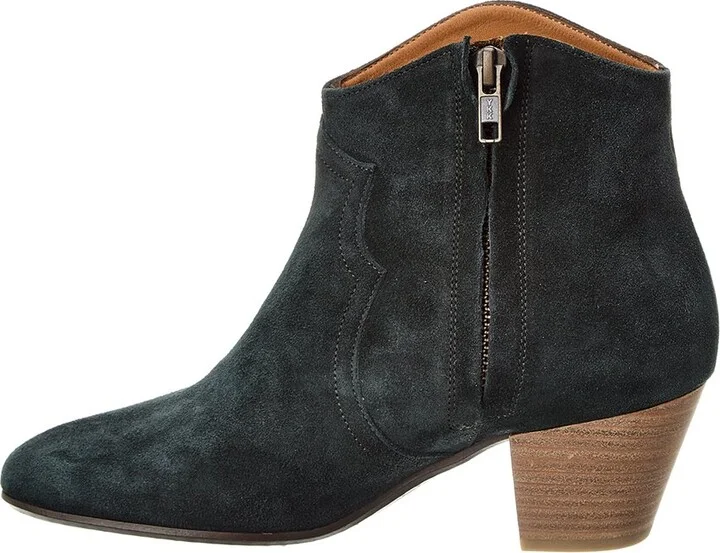 Isabel Marant Dicker Suede Bootie - Image 2