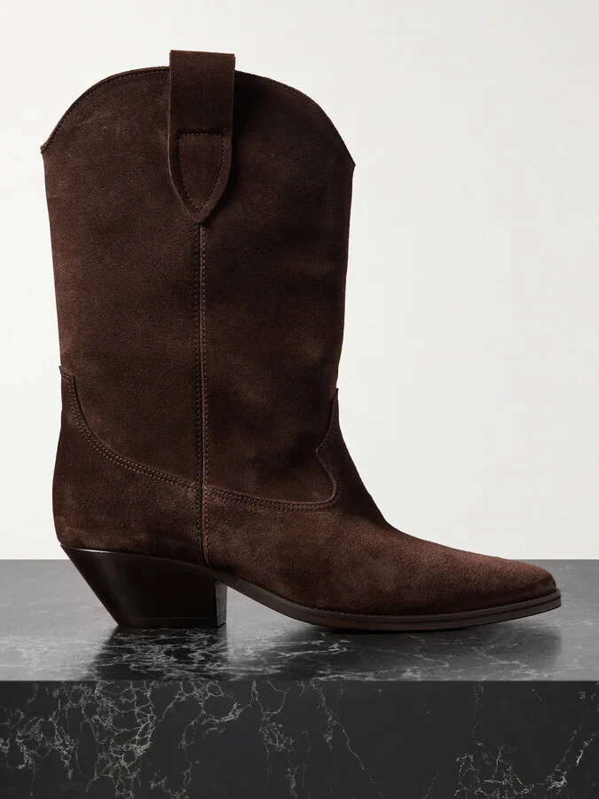 Isabel Marant - Duerto Suede Boots - Brown