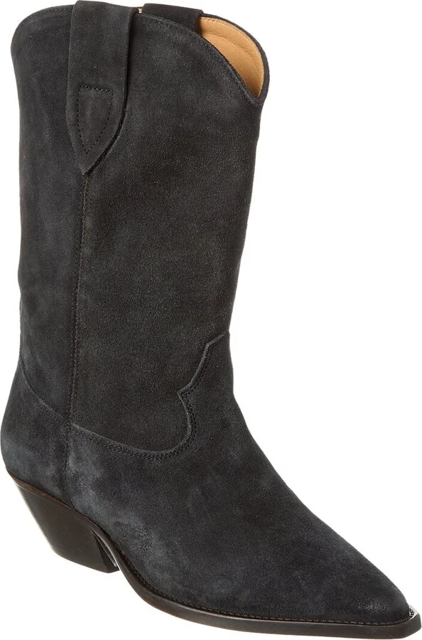Isabel Marant Duerto Suede Cowboy Boot