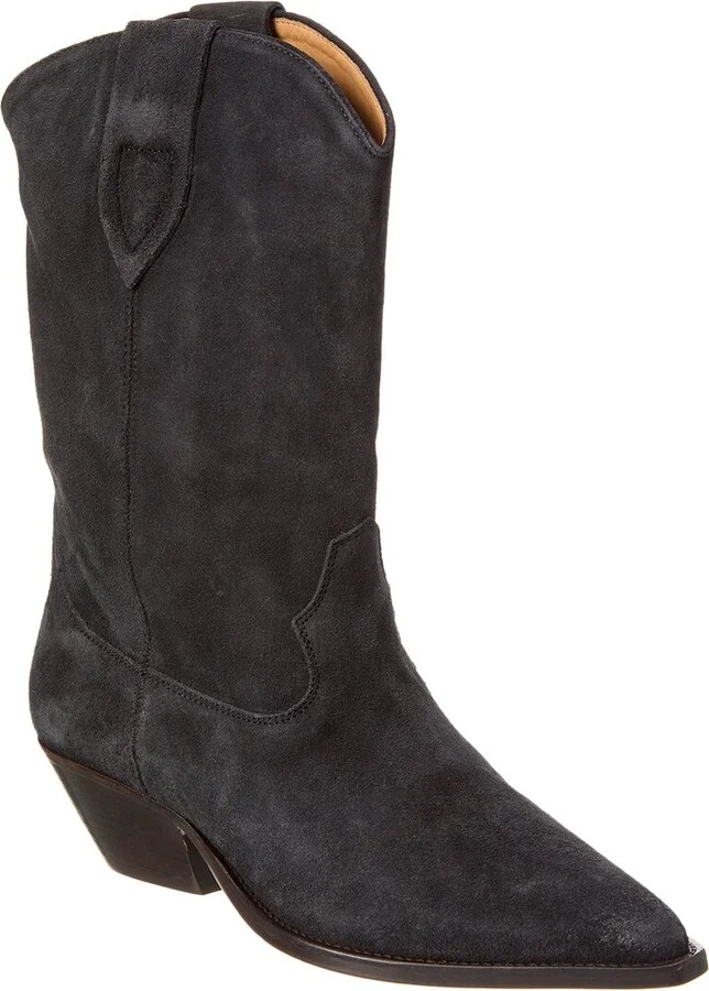 Isabel Marant Duerto Suede Cowboy Boot