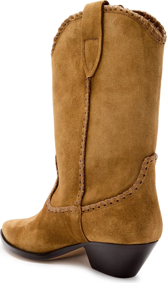 Isabel Marant Duerto Suede Western Boots - Image 2
