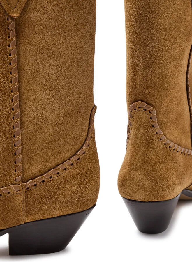 Isabel Marant Duerto Suede Western Boots - Image 4