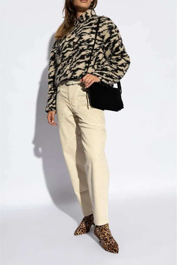 Isabel Marant Eana 45Mm Leopard-Print Ankle Boots - Image 3