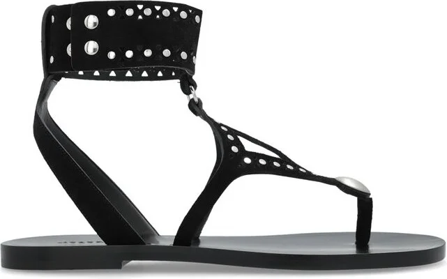 Isabel Marant Edil Flat Studded Sandals