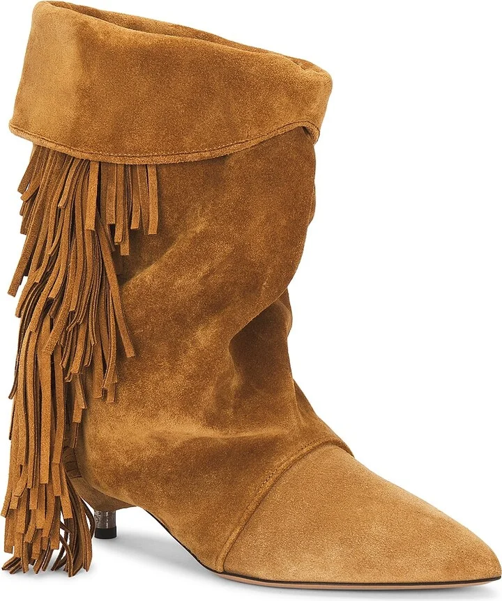 Isabel Marant Edrik Fringes Boot in Cognac - Image 2