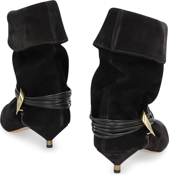 Isabel Marant Edrika Suede Ankle Boots - Image 4